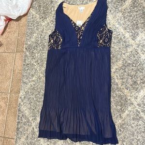 Motherhood Maternity Navy Blue Dress